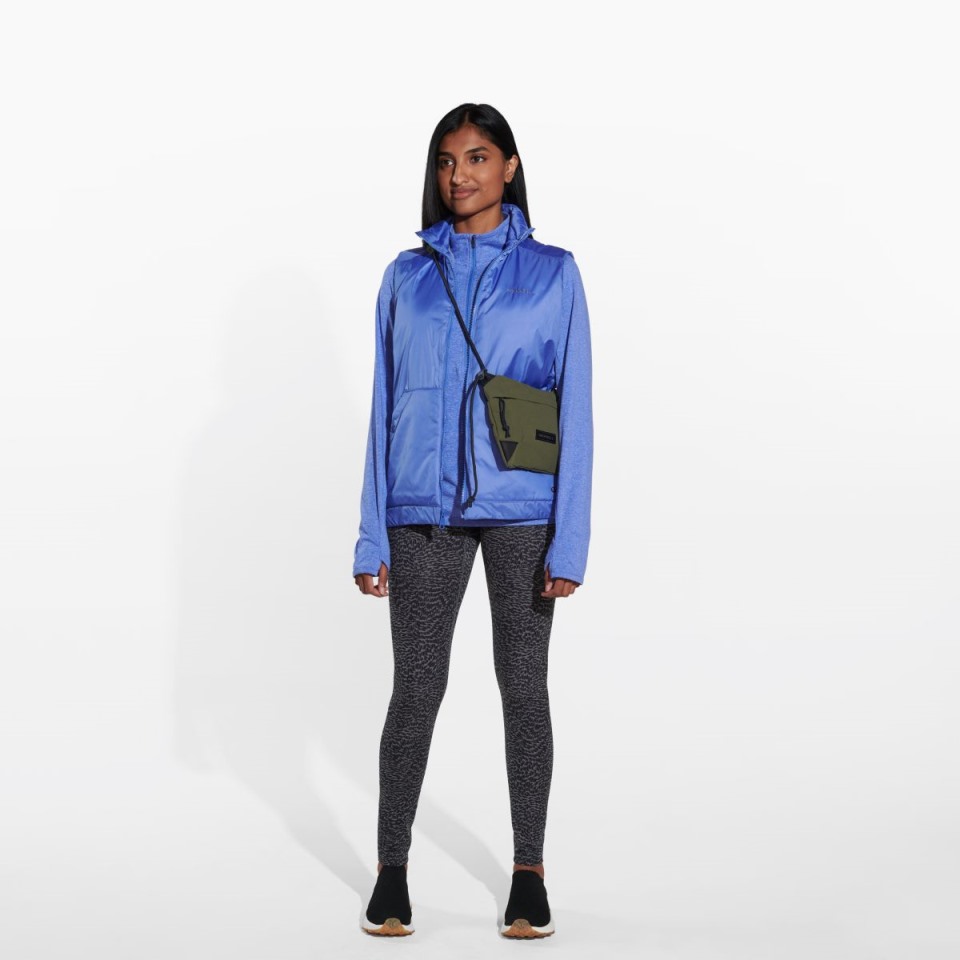 Merrell Geotex Isolierte Weste Für Damen Baja Blau