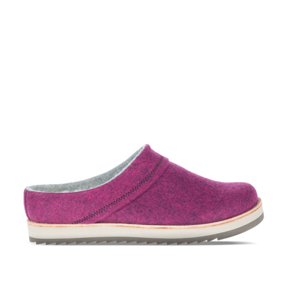 Merrell Damen Juno Clog Wolle Cranberry Merrell Damen Juno Clog Wolle Cranberry
