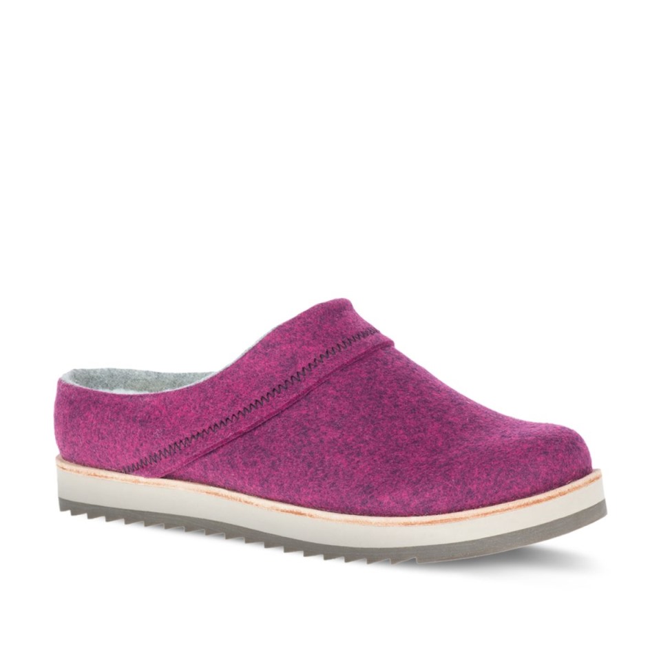 Merrell Damen Juno Clog Wolle Cranberry