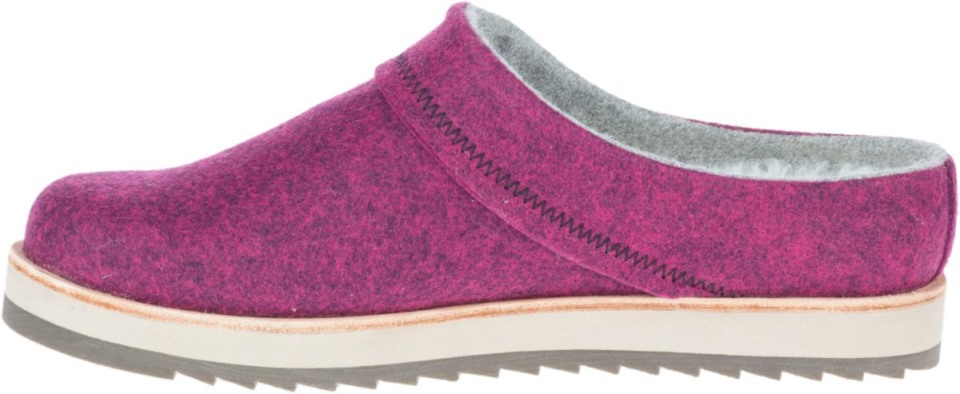 Merrell Damen Juno Clog Wolle Cranberry