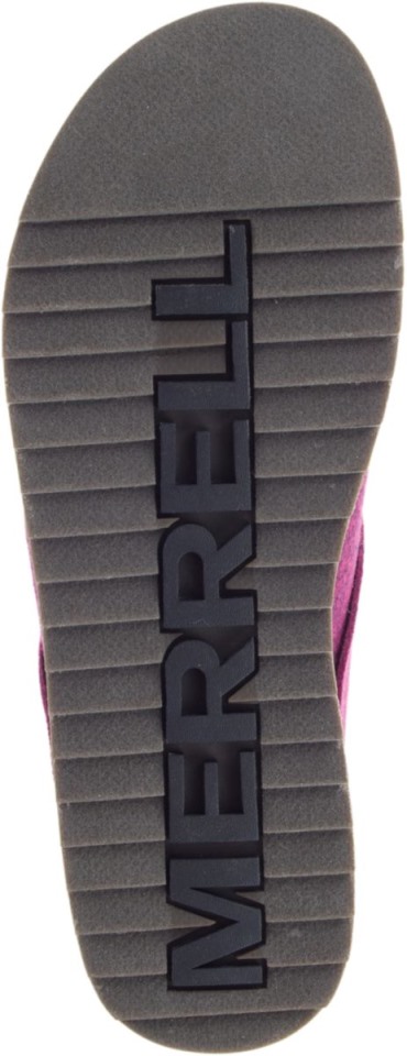 Merrell Damen Juno Clog Wolle Cranberry