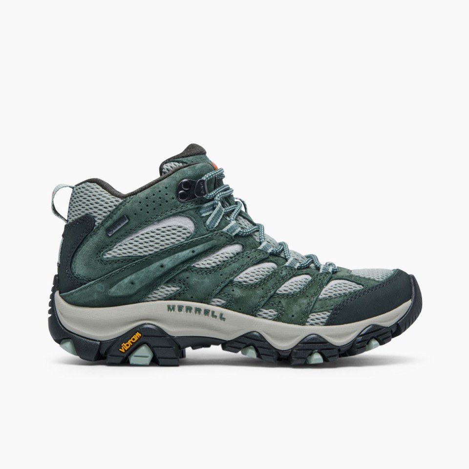 Merrell Damen Moab 3 Mid Gore-Tex Lorbeer