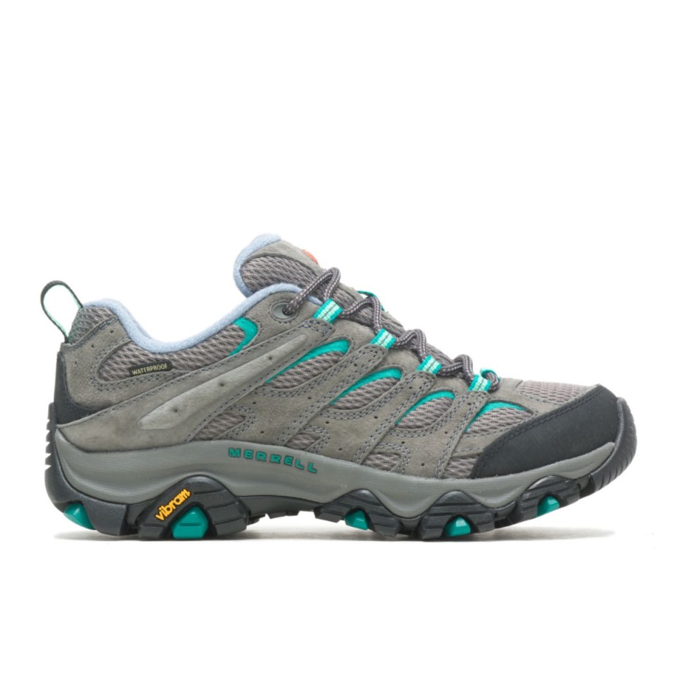 Merrell Damen Moab 3 Wasserdichter Granit Mit Breiter Breite