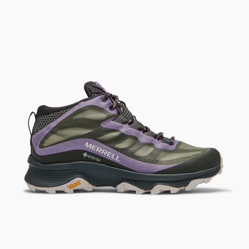 Merrell Damen Moab Speed ​​Mid Gore-Tex Flechten