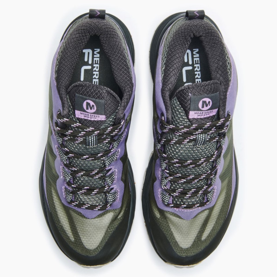 Merrell Damen Moab Speed ​​Mid Gore-Tex Flechten
