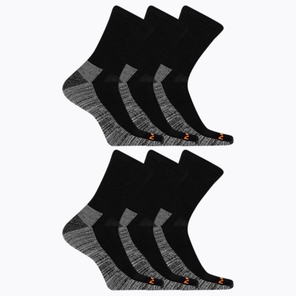 Merrell Work Crew 6 Pk Schwarz Merrell Work Crew 6 Pk Schwarz