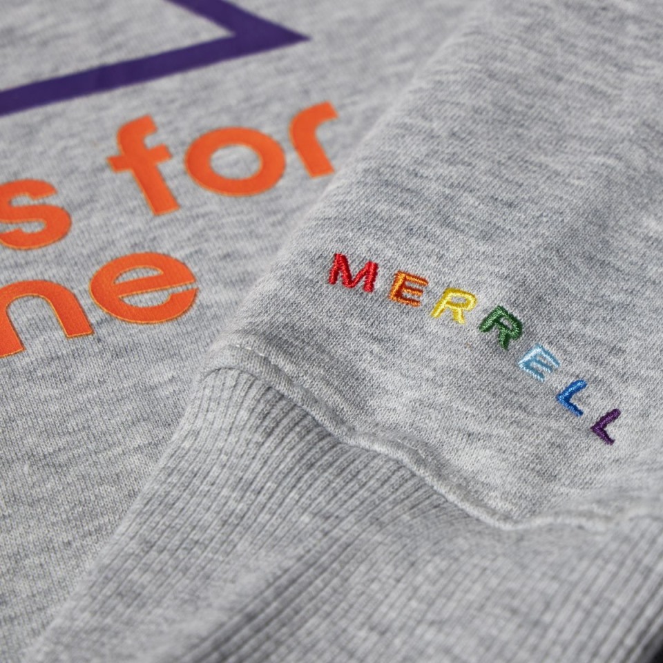 Outdoor Ist Etwas Für Alle Rundhals-Sweatshirt Merrell Heather Grey