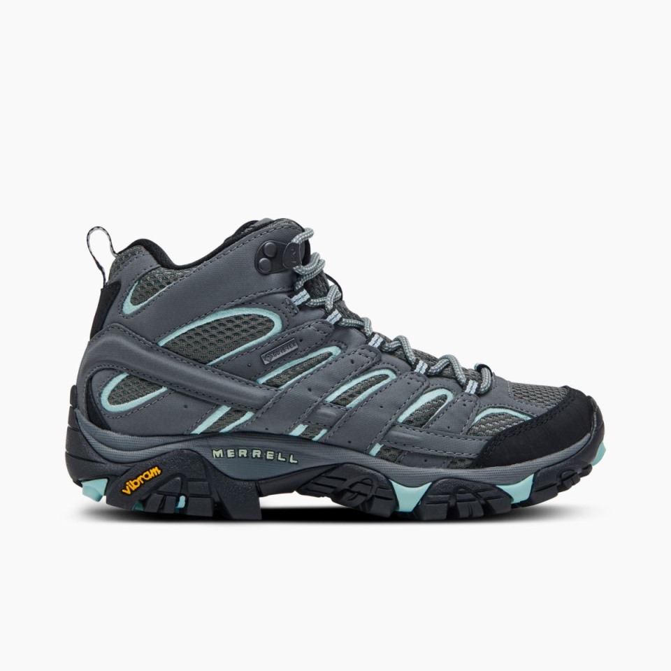 Damen Moab 2 Mid Gore-Tex Weite Breite Sedona Salbei Merrell Damen Moab 2 Mid Gore-Tex Weite Breite Sedona Salbei Merrell