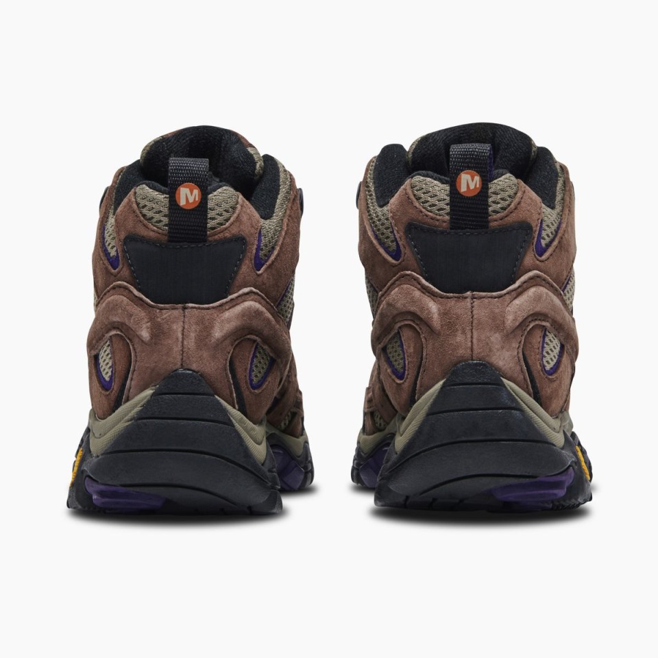 Moab 2 Mid-Ventilator Für Damen Mit Breiter Breite Bracken Purple Merrell