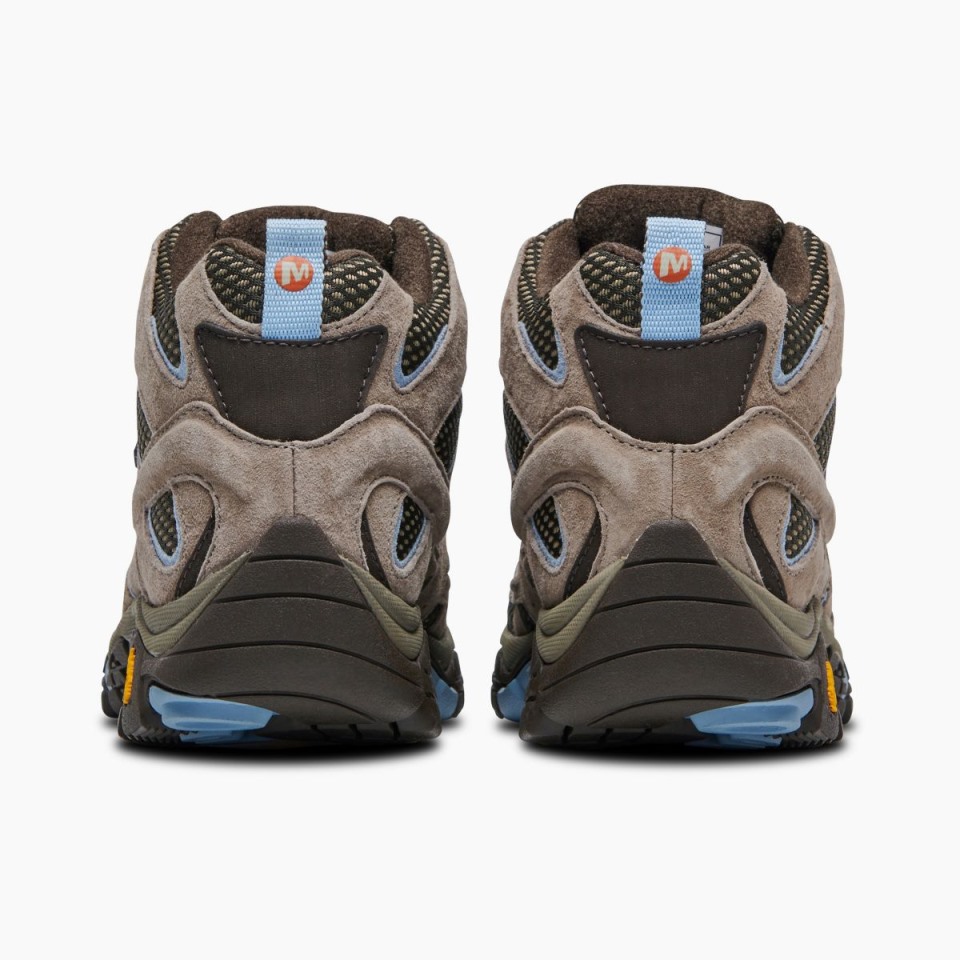 Moab 2 Mittelwasserfestes Gestromtes Merrell Für Damen