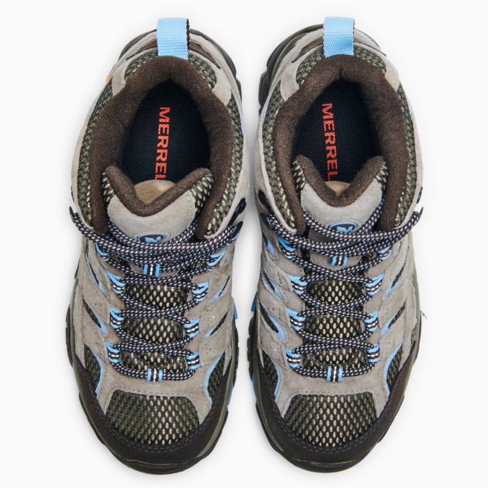 Moab 2 Mittelwasserfestes Gestromtes Merrell Für Damen