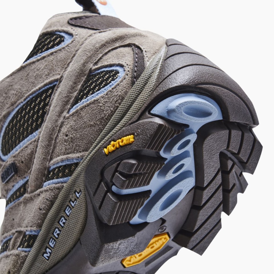 Moab 2 Mittelwasserfestes Gestromtes Merrell Für Damen