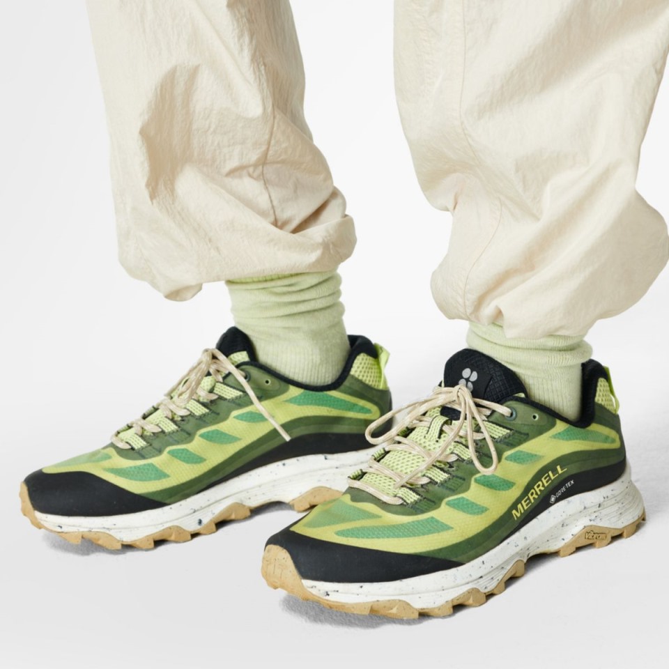 Moab Speed Gore-tex X Verschwitzte Betty Laurel Lime Merrell Für Damen