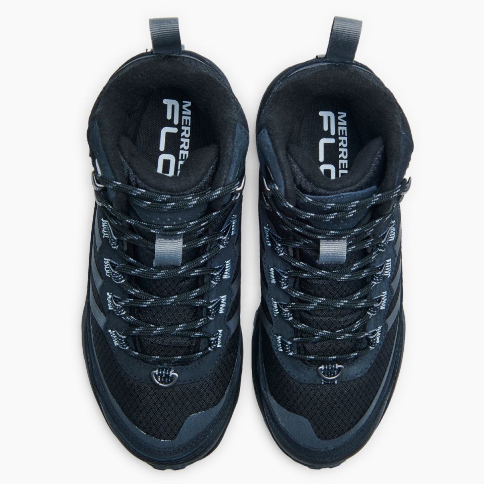 Damen Moab Speed ​​Thermo Mid Wasserdicht Merrell Black