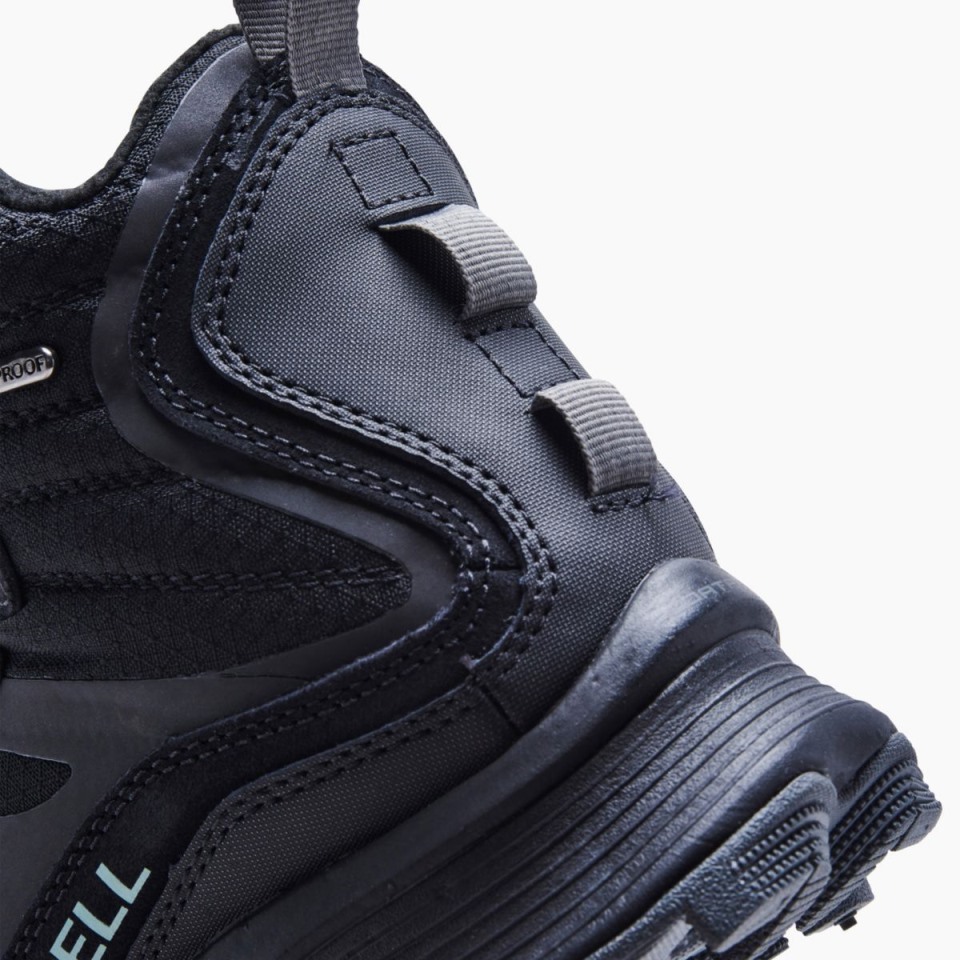 Damen Moab Speed ​​Thermo Mid Wasserdicht Merrell Black