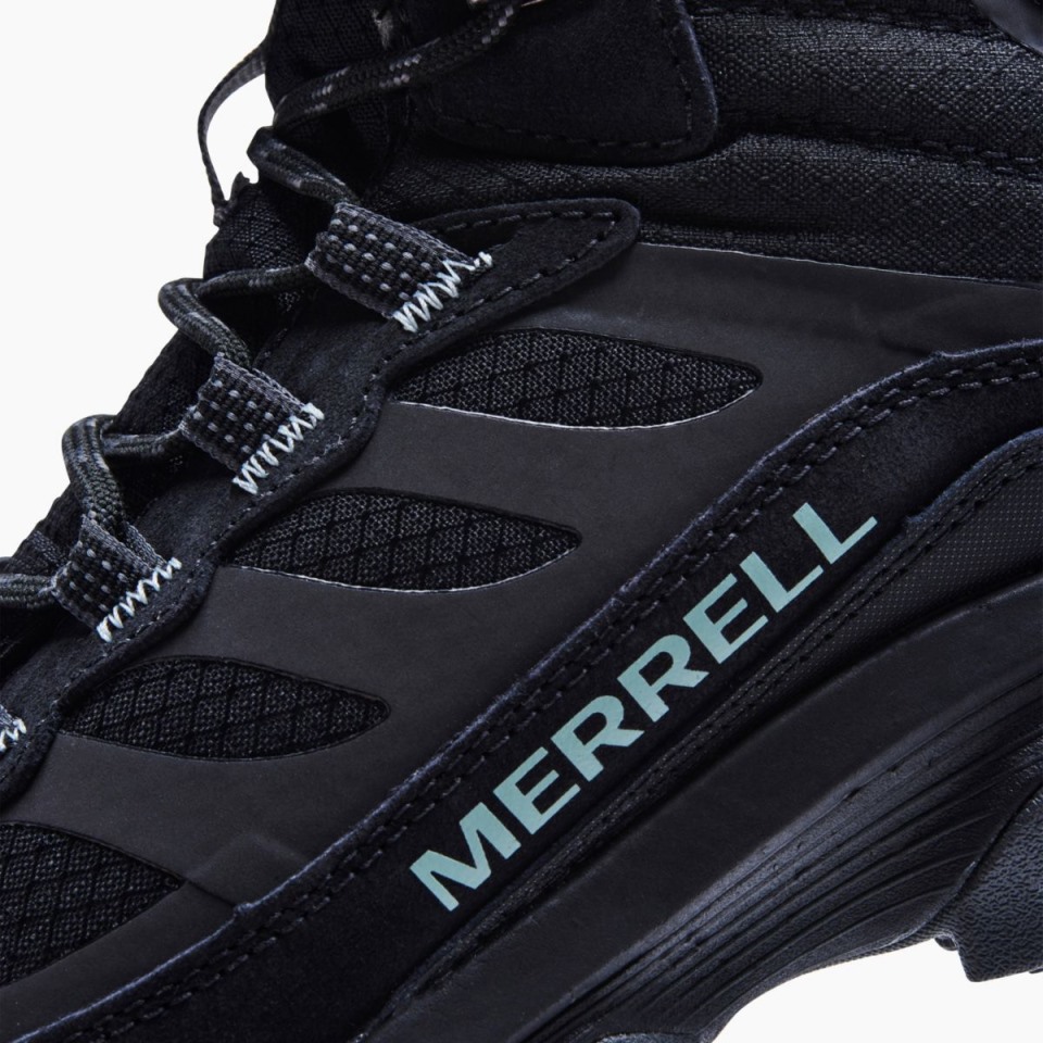 Damen Moab Speed ​​Thermo Mid Wasserdicht Merrell Black