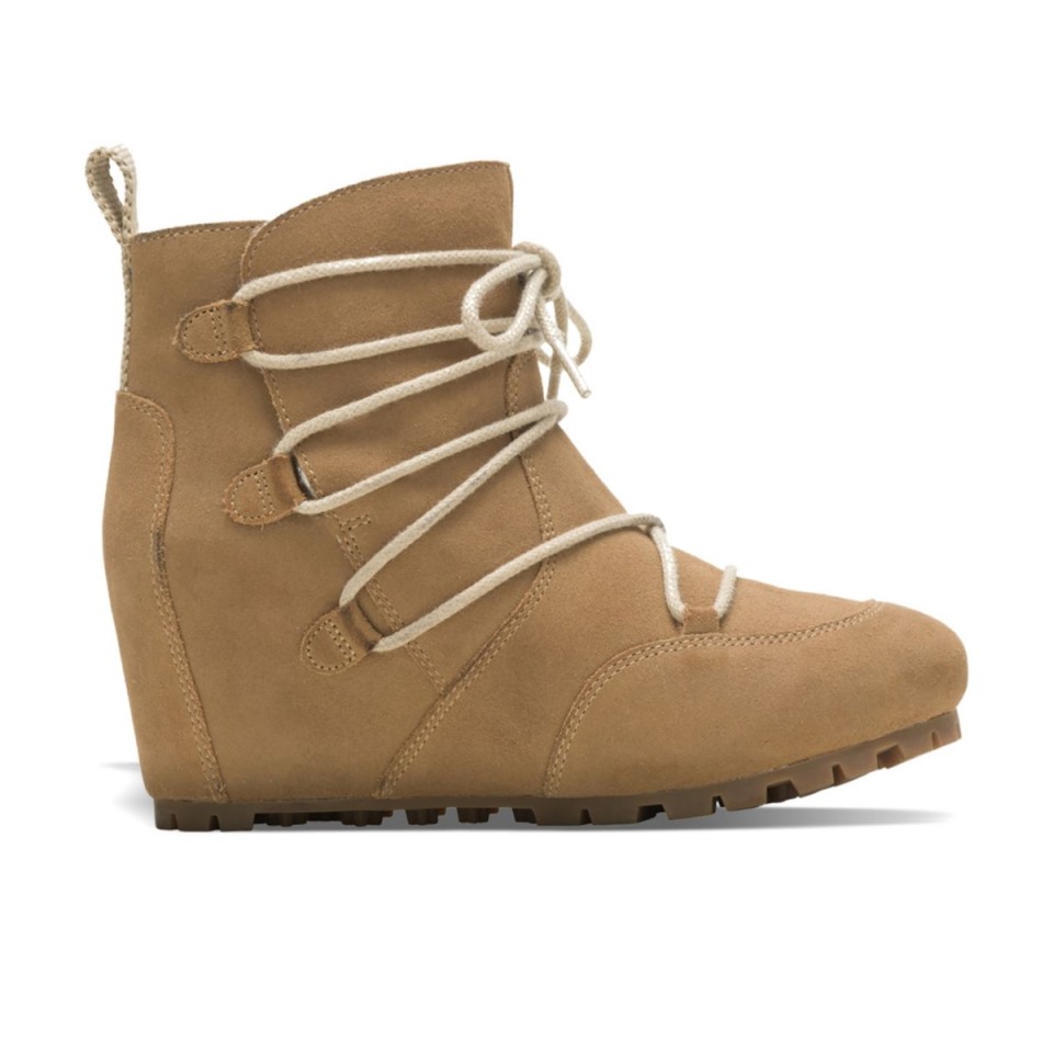 Damen Moab Wedge Polar Merrell Camel